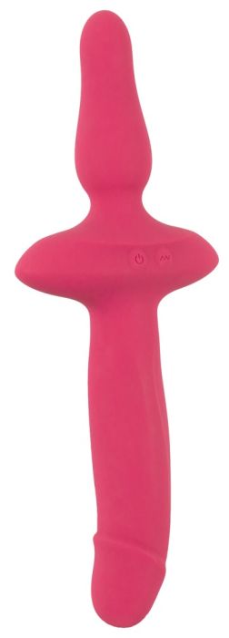 Couples Choice 2in1 Vibrator + Butt Plug 