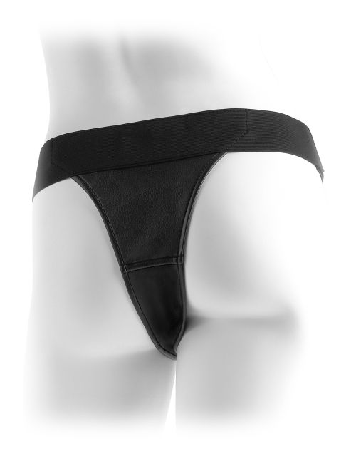 Crotchless Harness Black