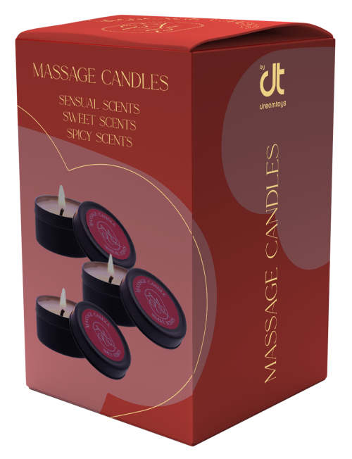 Massage Candle Set Of 3 Scents