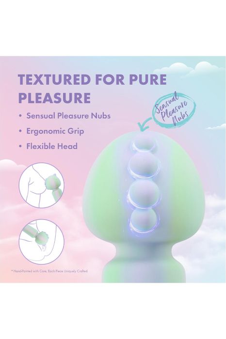 Unicorn Dreams Wand Vibrator-Blush-Play with me
