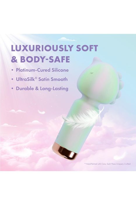 Unicorn Dreams Wand Vibrator-Blush-Play with me