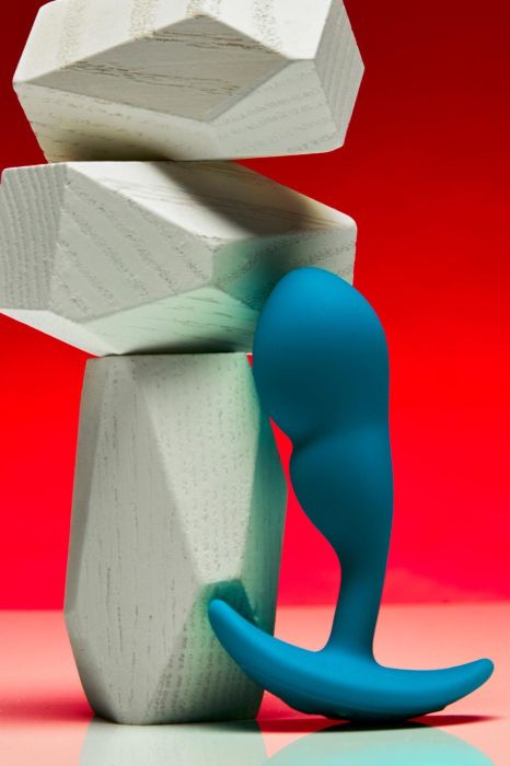 Remote Control P-Spot Snug Plug 95Gr Blue