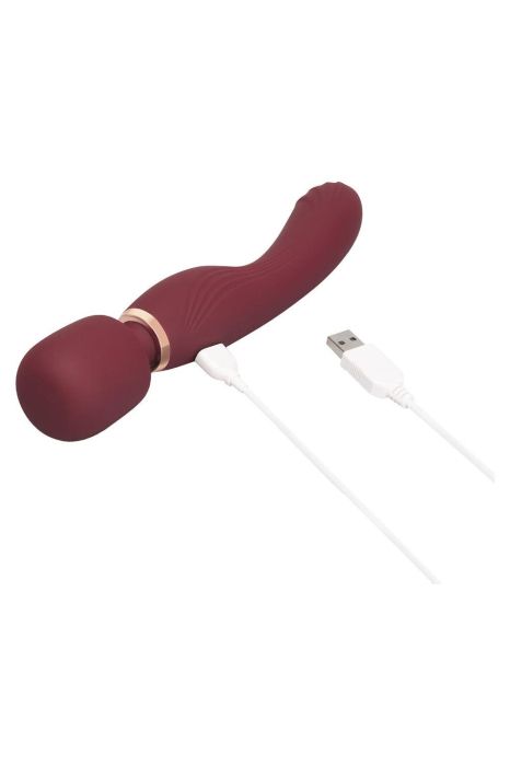 Flat Top Fusion G 2-In1 Double Ended Wand Vibrator