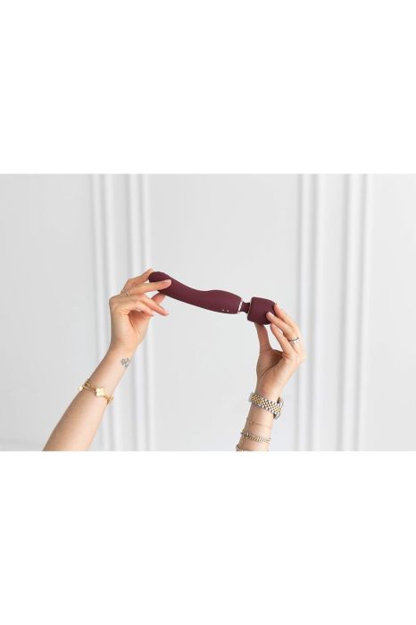 Flat Top Fusion G 2-In1 Double Ended Wand Vibrator