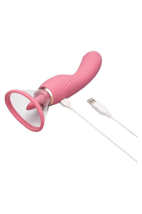 Lick 3-1 Double Ended Vibe With Licking Tongue Stimulator