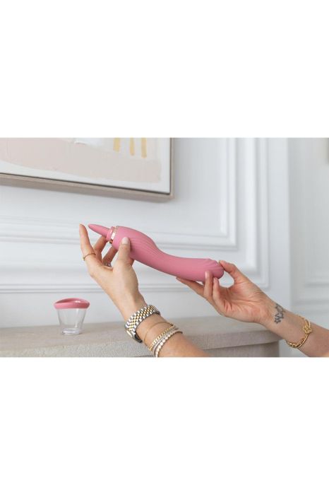 Lick 3-1 Double Ended Vibe With Licking Tongue Stimulator