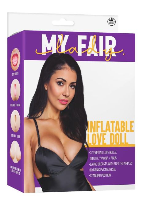 Pvc Inflatable Doll With Standing Pose 