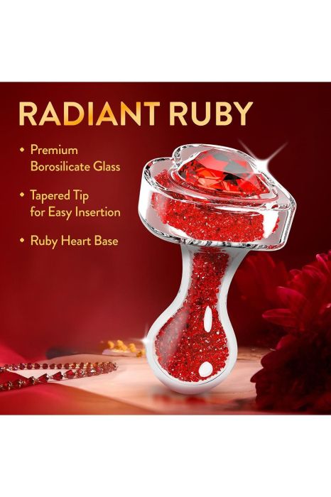 Lustre Red Anal Plug