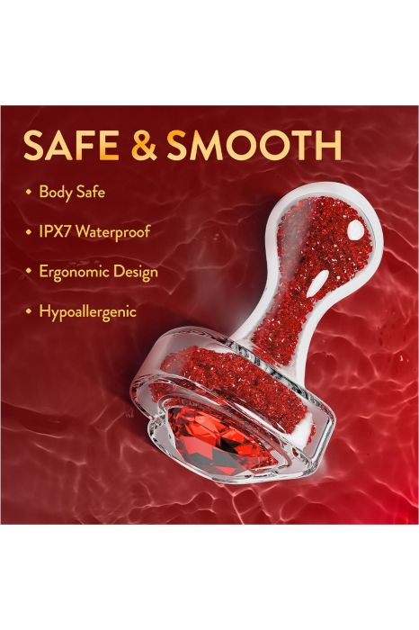 Lustre Red Anal Plug