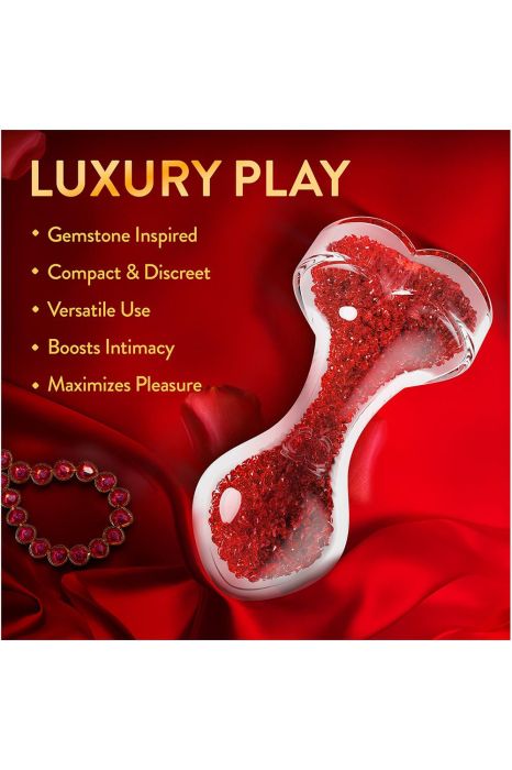 Lustre Red Anal Plug