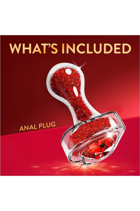 Lustre Red Anal Plug