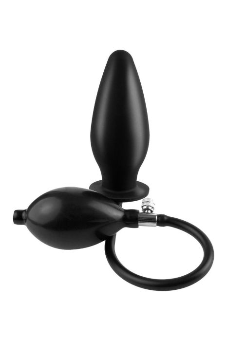 Inflatable Silicone Plug Black 