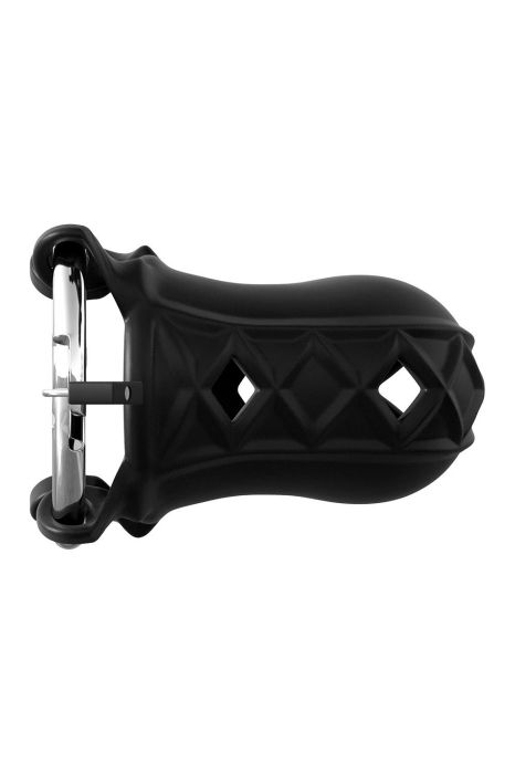 Extreme Silicone Cock Blocker Black