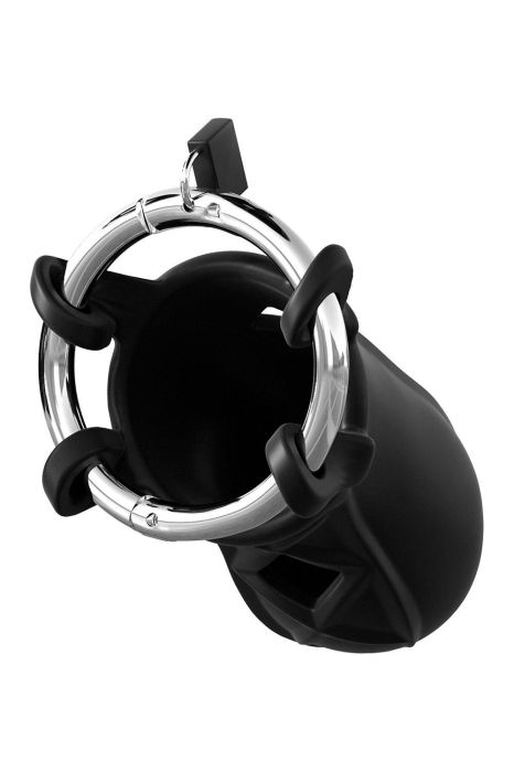 Extreme Silicone Cock Blocker Black