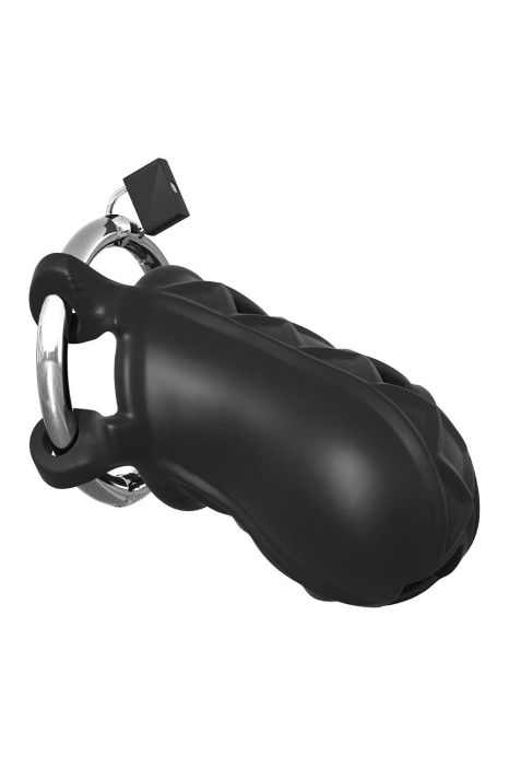 Extreme Silicone Cock Blocker Black