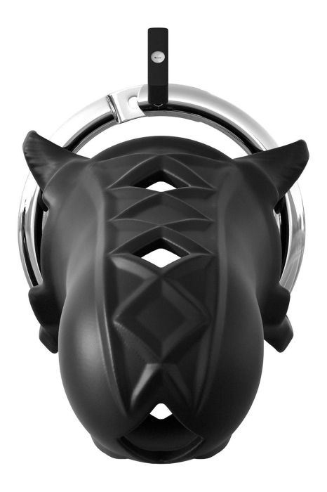 Extreme Silicone Cock Blocker Black