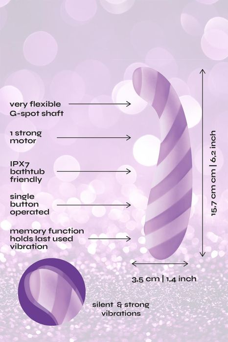 Purple Pleasure G-Spot Vibrator