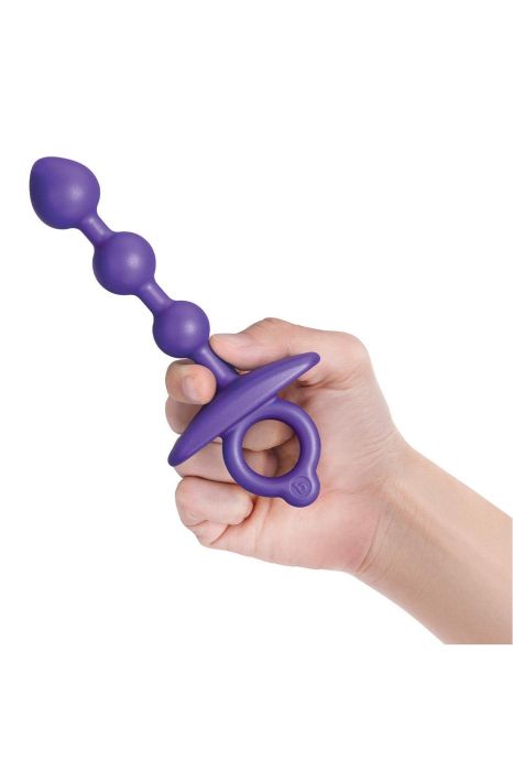Zip Silicone Anal Beads