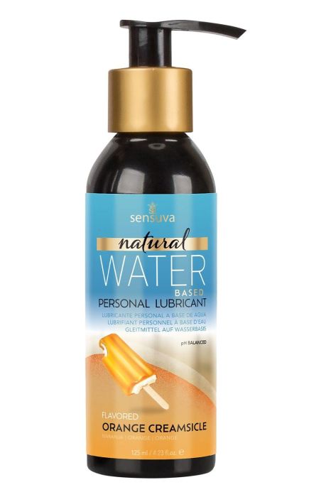 Natural Water-Based Personal Lubricant Orange Creamsicle 125Ml