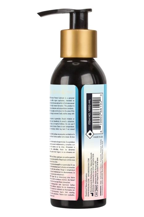 Natural Water-Based Personal Lubricant Cotton Candy 125Ml