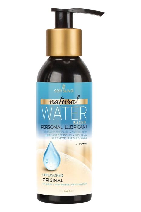 Natural Water-Based Personal Lubricant Original Unflavored 125Ml 