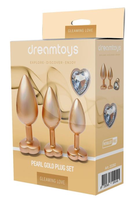 Pearl Gold Plug Set
