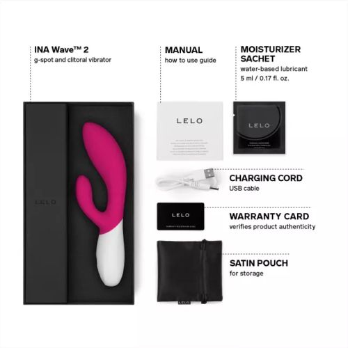 LELO Ina Wave 2 Vibe Cerise