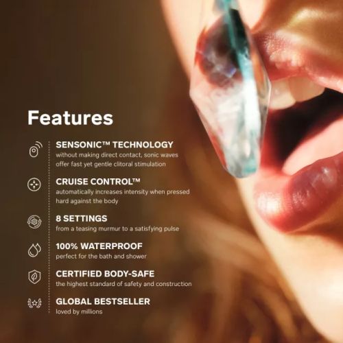 LELO Clitoris Sucker Sila Cruise Aqua