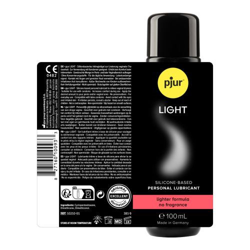 Pjur Light Silicone Personal Lubricant 100ml.