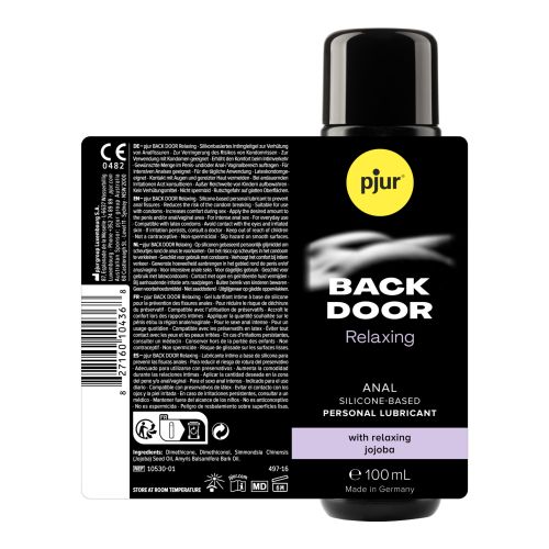 pjur BACK DOOR Relaxing,30 ml.personal lubricant,silicone-based,jojoba