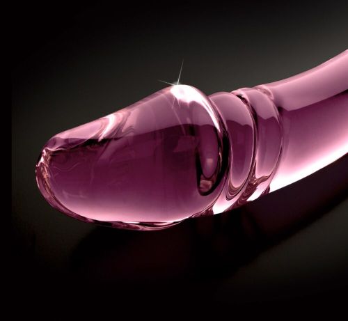 Hand-blown glass dildo-No. 57