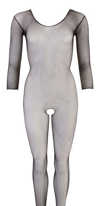 Fishnet Catsuit black-Size: S-L