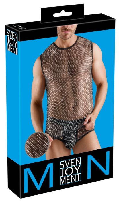 Провокативна мрежа с бляскави акценти!-Svenjoyment;Size:M