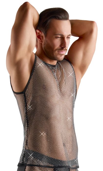 Провокативна мрежа с бляскави акценти!-Svenjoyment;Size:L