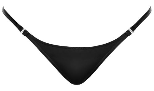 G-String-Noir-Size:S/M