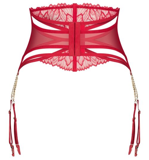 Obsessive Matildea Suspender Belt-Size:S/M