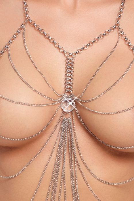 Cottelli ACCESSOIRES Body Chain- Colour: silver 