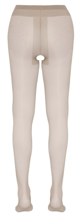 Cottelli LEGWEAR Skin-Coloured Open Crotch Tights