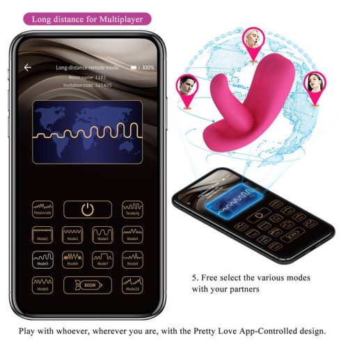 PRETTYLOVE Hazelynn Stimulator with APP