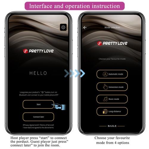 PRETTYLOVE Hazelynn Stimulator with APP