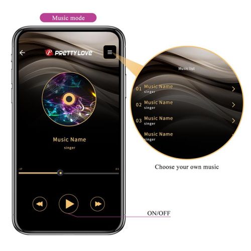 PRETTYLOVE Hazelynn Stimulator with APP