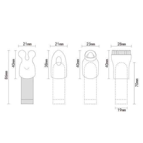 Aphrodisia Premium Bullet Vibrator Teaser Kit