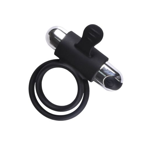 Rechargeable Cock Ring Tongue Flicker