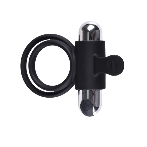 Rechargeable Cock Ring Tongue Flicker