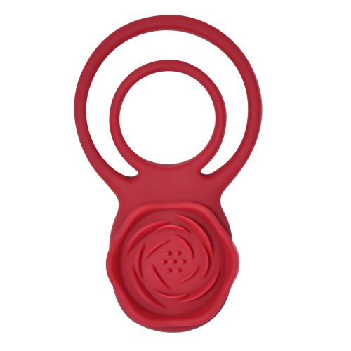 Hot Rose COCK RING 2 IN 1 Thrusting Massager