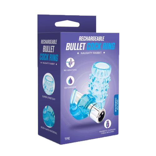 Rechargeable Cock Sleeve Naughty Rabbit