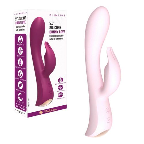 BUNNY LOVE SLIMLINE RABBIT VIBRATOR
