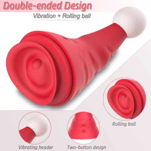 Santa Hat Vibrator-RED