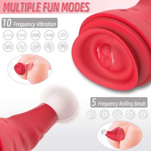 Santa Hat Vibrator-RED