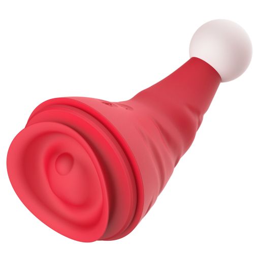 Santa Hat Vibrator-RED
